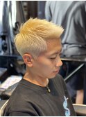 ベリーショート+ハイブリーチ