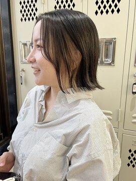 ソソ(soso) 【soso 伊勢田】ボブ×イヤリングカラー【横浜/ブリーチ】