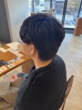 サラビューティーサイト 志免店(SARA Beauty Sight) 20代パーマでつくるミニマッシュウルフ