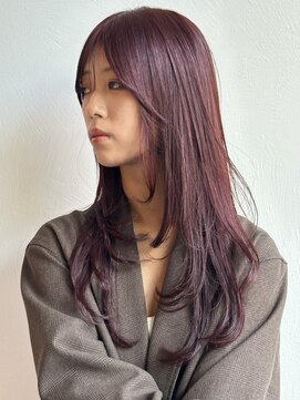 デコ(DECO) 【ayano】Bordeaux × layer cut