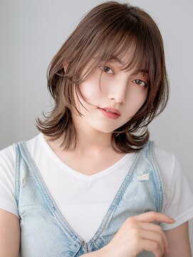 ガーディナ(Gardina) 外ハネボブ ウルフレイヤー 顔回りレイヤー くびれヘア