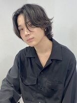 ユーフォリア 渋谷グランデ(Euphoria SHIBUYA GRANDE)&nbsp;ニュアンスパーマ　毛流れパーマ　ミディアムレイヤー　MOMO