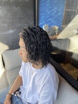 ダンパチバイケンジ(Danpachi by KENJE)&nbsp;メンズロング　ツイスパ　ウェーブ