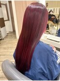 新宿/髪質改善/艶髪ピンクアッシュベージュ
