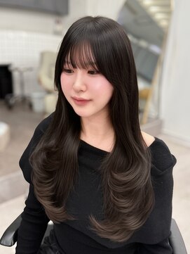 アマトウキョウスマートサロン(AMA TOKYO×Smart Salon) 【SAYAKAスタイル】顔まわり/レイヤーカット/韓国ヘア/小顔