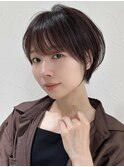 ショートボブ30代40代50代似合わせナチュラル小顔【倉田】