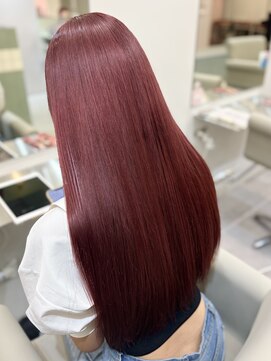 アール 横浜(R) 【cocona】秋カラー＊チェリーレッド/髪質改善