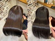 グラスヘア(Grous hair)の雰囲気(墨田区錦糸町で人気の、ただ染めるだけではない髪質改善カラー!)