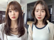小顔カット×レイヤーカットで今までで1番似合うスタイルに*