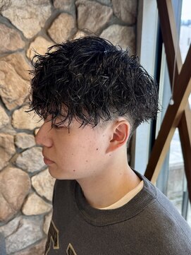 津田沼/メンズパーマ/学割U24/ブリーチ/メンズカラー