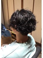 アンジュ 色髪(anju 色髪) メンズ パーマ スパイラル