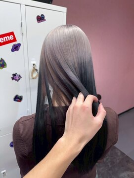 セレーネヘアー 難波店(Selene hair) Design silver BLACK