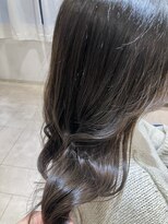 アルブル エト シミー(Arbre et chimie)&nbsp;着物ヘア/大人ガーリー/ダークアッシュ/似合わせカット/東村山