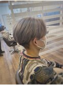 【山本智文】メンズシルバーカラーダブルカラー
