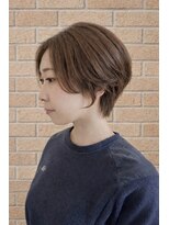 エクラ(eclat)&nbsp;春◎透明感マッシュショート◎アッシュグレージュ