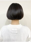 【morio成増/一戸】切りっぱなし丸みミニボブ前髪なし