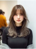 ハッシュカットバタフライカット顔回りカットカーテンバング