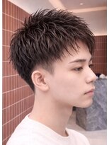 サロウィン 倉敷店(SALOWIN)&nbsp;束感スッキリショート11/メンズ/メンズカット/スパイラルパーマ