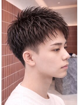 サロウィン 倉敷店(SALOWIN) 束感スッキリショート11/メンズ/メンズカット/スパイラルパーマ