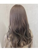 透明感抜群アッシュベージュ