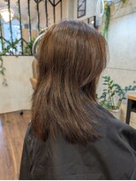 ミューズ 藤が丘店(MUSE)&nbsp;Befor/50代/白髪ぼかし×レイヤーカット