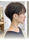 かっこ可愛いツーブロック刈り上げショート