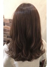 ボッコ(private salon Bocco)&nbsp;大人可愛いひし形ミディ☆ショコラブラウン×ワンカール