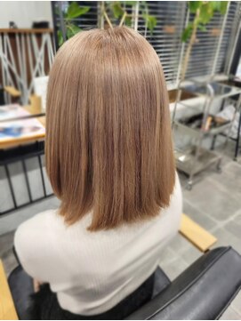 ヘアアンドリラクシングルーム アールフラン(Hair&Relaxingroom arFranc) ハイトーン×ベージュ