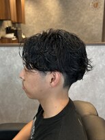 ザ クラン バイ ヘッドライト 仙台長町店(THE CLAN by HEADLIGHT) 【初パーマにもおすすめ】センターパート×シャドウパーマ