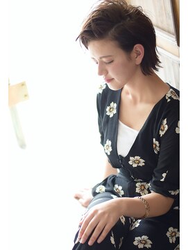 リマ(RIMA) 【RIMA】ベージュブラウン×かきあげショート