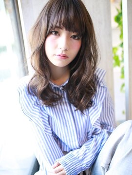 アグ ヘアー プリム 久留米2号店(Agu hair prime) ☆クールな厚めバングセミディ☆