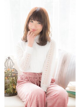 リトル 心斎橋(little) 甘め・ゆるふわウェーブミディ