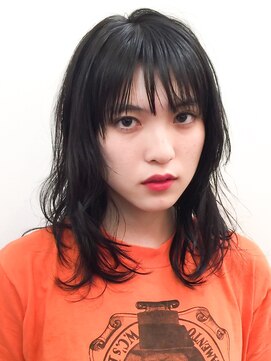 ダブ アオヤマ(DaB AOYAMA) 人気☆ツヤっとウェットなウルフスタイル☆/フェアリー