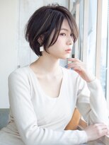 アフロート ディル(AFLOAT D'L)&nbsp;【AFLOAT 晃輔】丸顔でも似合う　可愛い髪型　ショートボブ