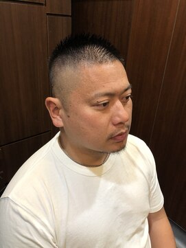 ヒロギンザ 御徒町店(HIRO GINZA) フェードおしゃれボウズ〈理容室/メンズカット/上野御徒町〉