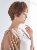 襟足すっきりショート大人マッシュショート 小顔 30代/40代/50代