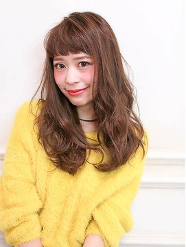 ラックスビー エメ 豊橋店(LUXBE aimer) おフェロ眉上ぱっつんバング【LUXBE aimer 豊橋店】