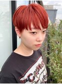 ブラッドオレンジ×コンパクトショート☆