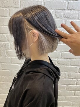 インデックスヘアーユー 錦糸町店(in'dex hair - U) ミルクティーインナーカラー[錦糸町/錦糸町駅/錦糸町北口]