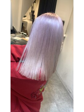 ラフ 難波店(LAFF) #黒髪#ボブルフ#ネビージュ#小顔#ワンレン