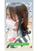 イヤリングカラー☆ターコイズ♪