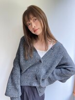 TJ天気予報 1mm江南店 髪質改善水素カラー♪透明感シアーベージュ