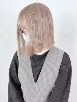 アルバム 渋谷パルコ(ALBUM) ミルクティグレージュボブ_チェリーブラウンフェミニン_ba363542