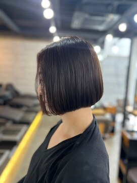 ソイクフ(SOY KUFU) 大人可愛い20代30代40代◎黒髪アッシュイメチェン似合わせカット