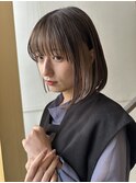 モードヘアミディアム×美髪【髪質改善/縮毛矯正】