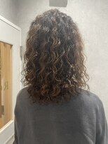 リアイス(Re:ICE) 根元しっかりミディアムネオソバージュスパイラルパーマ