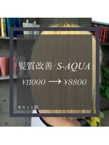 ヴィオラスバイポッシュ ギンザ(Violus by Posh GINZA)&nbsp;髪質改善byサイエンスアクア