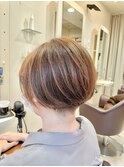 【コンパクトショートボブ】