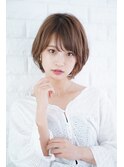 ひし形フェミニンボブ