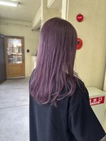 ローレン(LOREN)&nbsp;グレージュカラーミルクティーカラーインナーカラーダブルカラー